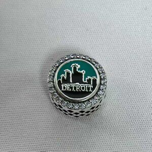 Pandora Detroit Motor City Exclusive Dangle Charm Pendant, S925 Silver Jewelry